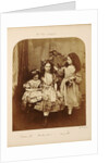 Irene MacDonald, Flo Rankin and Mary MacDonald at Elm Lodge, Hampstead, July 1863 by Anonymous