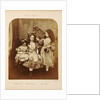 Irene MacDonald, Flo Rankin and Mary MacDonald at Elm Lodge, Hampstead, July 1863 by Anonymous