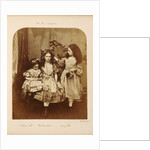 Irene MacDonald, Flo Rankin and Mary MacDonald at Elm Lodge, Hampstead, July 1863 by Anonymous