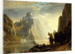 A Lake in the Sierra Nevada by Albert Bierstadt