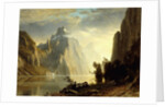 A Lake in the Sierra Nevada by Albert Bierstadt