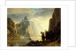 A Lake in the Sierra Nevada by Albert Bierstadt