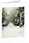 Snow-Laden Trees by Walter Launt Palmer
