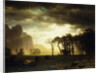 Passing Storm in Yosemite by Albert Bierstadt