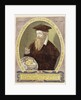 Portrait of the cartographer, Gerardus Mercator by Anonymous