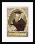 Portrait of the cartographer, Gerardus Mercator by Anonymous
