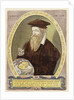 Portrait of the cartographer, Gerardus Mercator by Anonymous