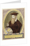 Portrait of the cartographer, Gerardus Mercator by Anonymous