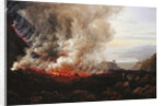 The Eruption of Vesuvius by Johan Christian Dahl