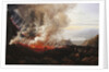 The Eruption of Vesuvius by Johan Christian Dahl