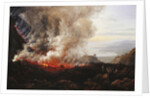 The Eruption of Vesuvius by Johan Christian Dahl