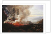 The Eruption of Vesuvius by Johan Christian Dahl