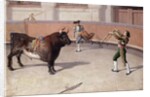 Bullfighting Scene by Anonymous