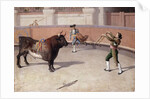 Bullfighting Scene by Anonymous