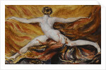 Oh! Flames of Furious Desires: Plate 3 of Urizen by William Blake