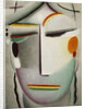 Heilandsgesicht: Remote King - Buddha II by Alexej Von Jawlensky