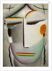 Heilandsgesicht: Remote King - Buddha II by Alexej Von Jawlensky