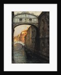 Venice - the Bridge of Sighs by Henri Le Sidaner