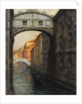 Venice - the Bridge of Sighs by Henri Le Sidaner