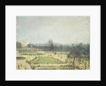 The Tuileries Ponds, Mist by Camille Pissarro