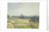 The Tuileries Ponds, Mist by Camille Pissarro