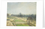 The Tuileries Ponds, Mist by Camille Pissarro