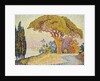 Pine Trees at Bertaud, Saint- Tropez (Provence) by Paul Signac