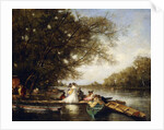 Boating Party on the Thames by Ferdinand Heilbuth