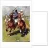 A Polo Match by Ludwig Koch