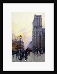 Notre Dame de Paris by Eugene Galien-Laloue