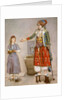 A Woman in Turkish Costume in a Hamam Instructing Her Servant by Jean-Etienne Liotard