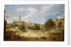 The Roman Forum and the Campidoglio seen from the Arch of Constantine by Giovanni Paolo Panini