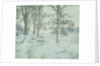 Lingering Oak Leaves by Walter Launt Palmer