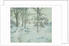 Lingering Oak Leaves by Walter Launt Palmer