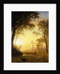 Light in the Forest by Albert Bierstadt