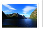 Sognefjorden. Kayaking in the Naeroyfjord. by Anonymous