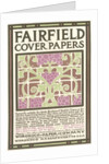 Fairfield Cover Paper, Arts & Crafts by Anonymous