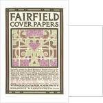 Fairfield Cover Paper, Arts & Crafts by Anonymous