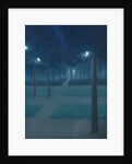 Nocturne in the Parc Royal, Brussels by William Degouve de Nuncques