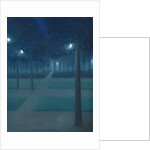 Nocturne in the Parc Royal, Brussels by William Degouve de Nuncques