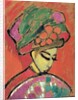 Young Girl with a Flowered Hat by Alexej Von Jawlensky