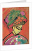 Young Girl with a Flowered Hat by Alexej Von Jawlensky