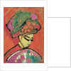 Young Girl with a Flowered Hat by Alexej Von Jawlensky
