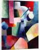 Colored Composition of Forms by August Macke