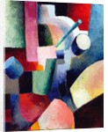 Colored Composition of Forms by August Macke