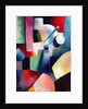 Colored Composition of Forms by August Macke
