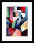 Colored Composition of Forms by August Macke