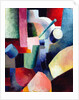 Colored Composition of Forms by August Macke