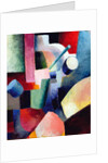 Colored Composition of Forms by August Macke