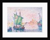 Venice, The Pink Cloud by Paul Signac